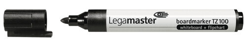 Legamaster TZ100 Boardmarker 10 Stück schwarz