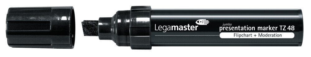 Legamaster TZ48 Präsentationsmarker jumbo schwarz