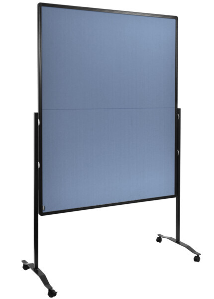 Vorschau: Legamaster PREMIUM PLUS Moderationswand klappbar 150x120cm blau-grau