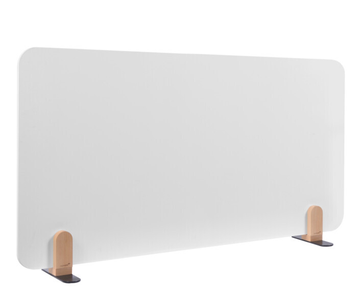 Legamaster ELEMENTS Tischtrennwand Whiteboard 60x120cm Halterungen