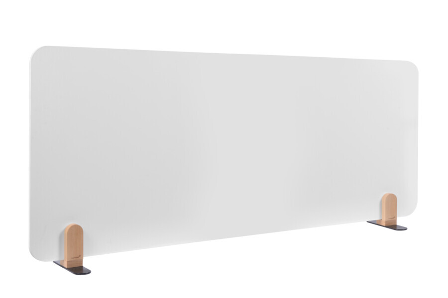 Legamaster ELEMENTS Tischtrennwand Whiteboard 60x160cm Halterungen