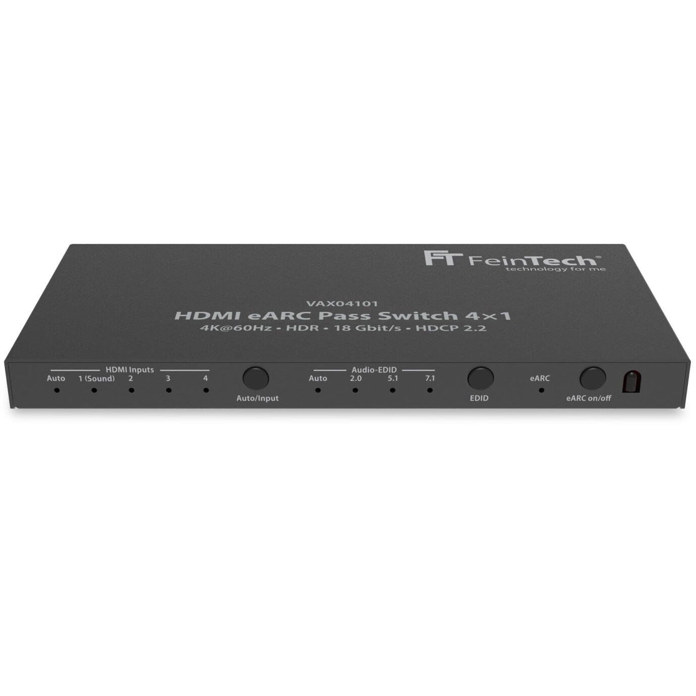 FeinTech VAX04101 HDMI eARC Pass Switch 4×1