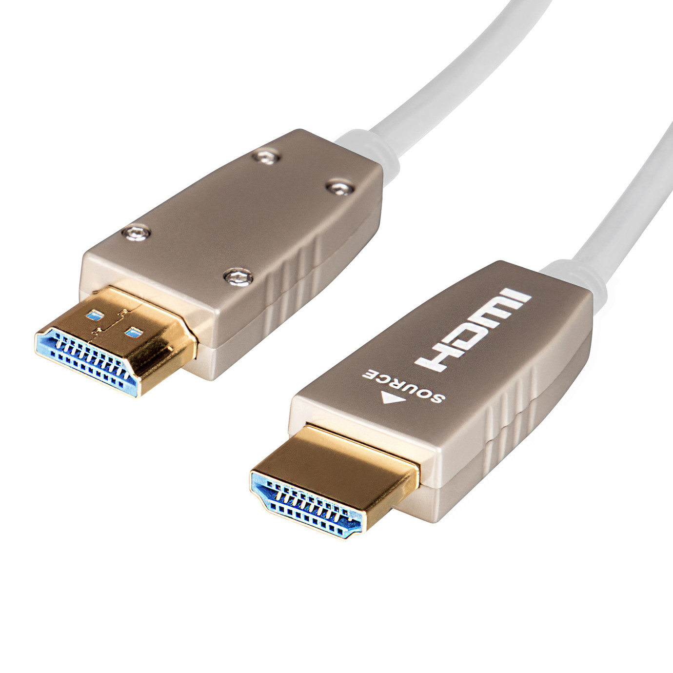 celexon UHD Optical Fibre HDMI 2.0b Active Kabel 15m, weiß - Demo