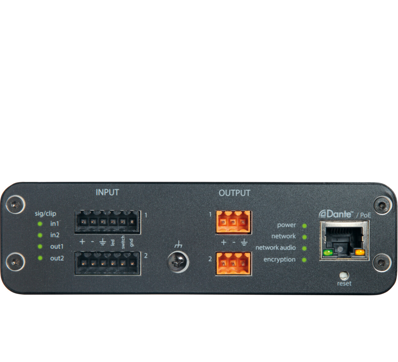 Shure ANI22-BLOCK Audio Network Interface