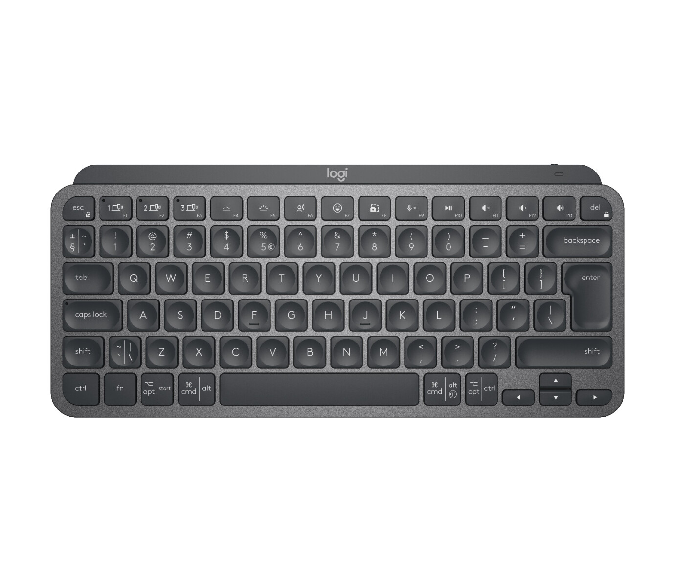 MX Keys Mini Minimalist Keyboard, graphite, INTNL (US)