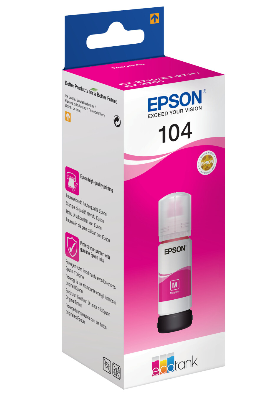Vorschau: Epson 104 EcoTank Tintenflasche Magenta