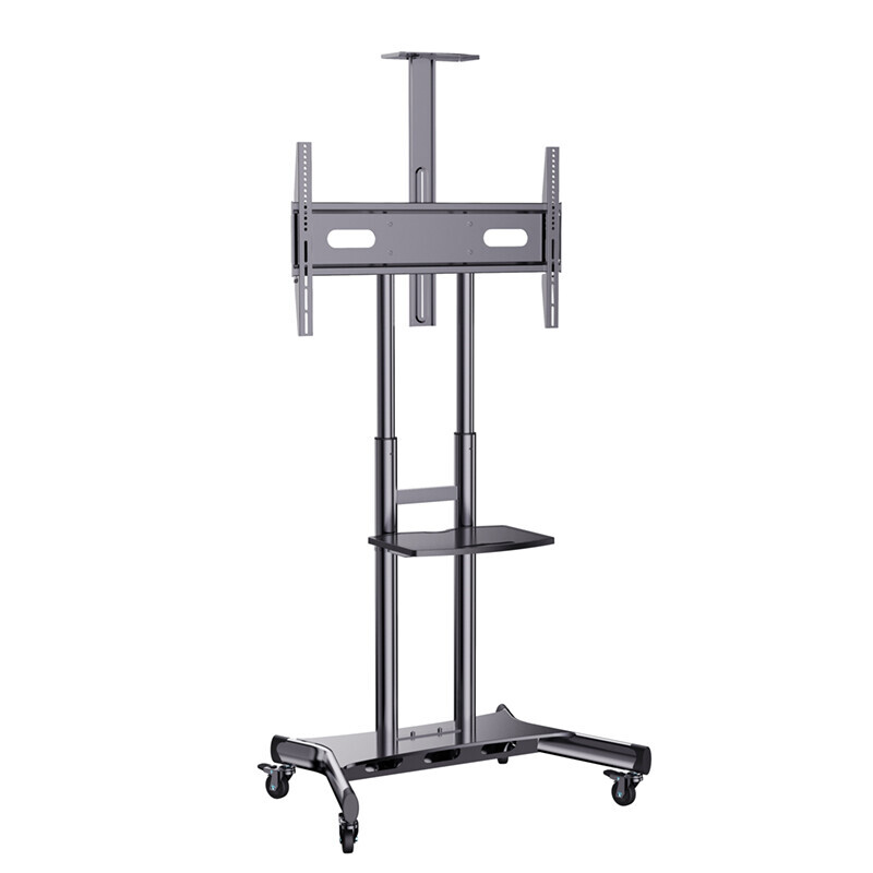 Hagor HP Twin Stand HD - Standsystem, wahlweise mobil oder stationär für Displays 55 – 84“ - max. VE