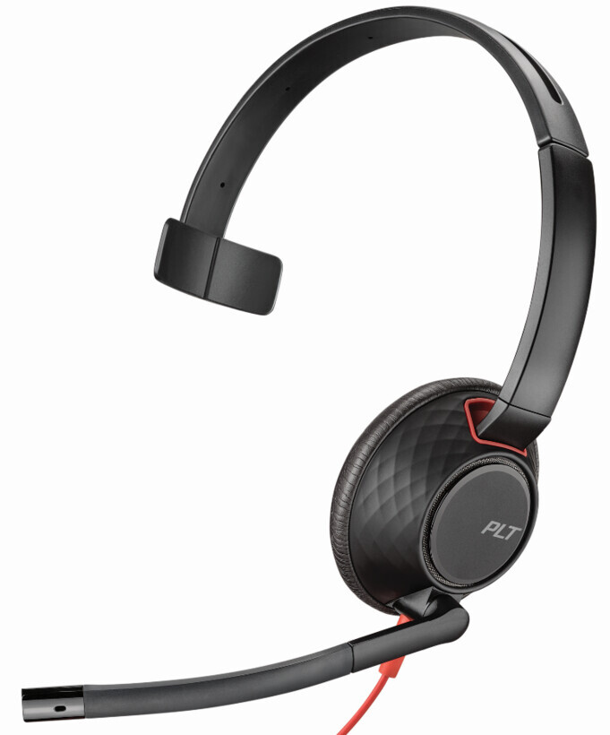 Poly Blackwire 5210, C5210 USB-C - Schnurgebundenes Mono-Headset mit USB-C