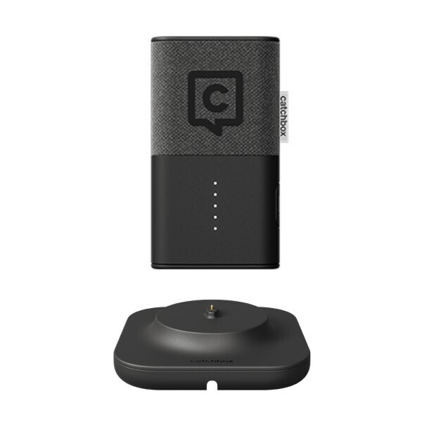 Catchbox Plus System mit Clip und Dock