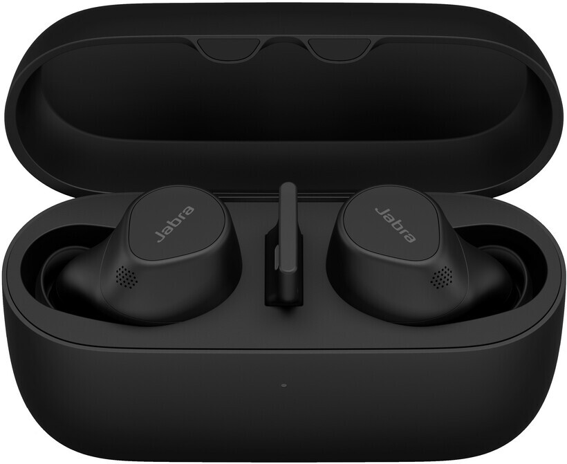Jabra Evolve2 Buds In-Ear-Bluetooth-Kopfhörer - USB-A - zertifiziert für UC Platformen, Wireless Cha