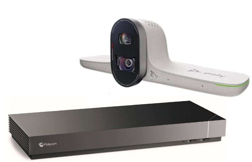 Poly G7500 Videokonferenzsystem mit Studio E70 Kamera für GCisco Webex, GoToMeeting, Zoom