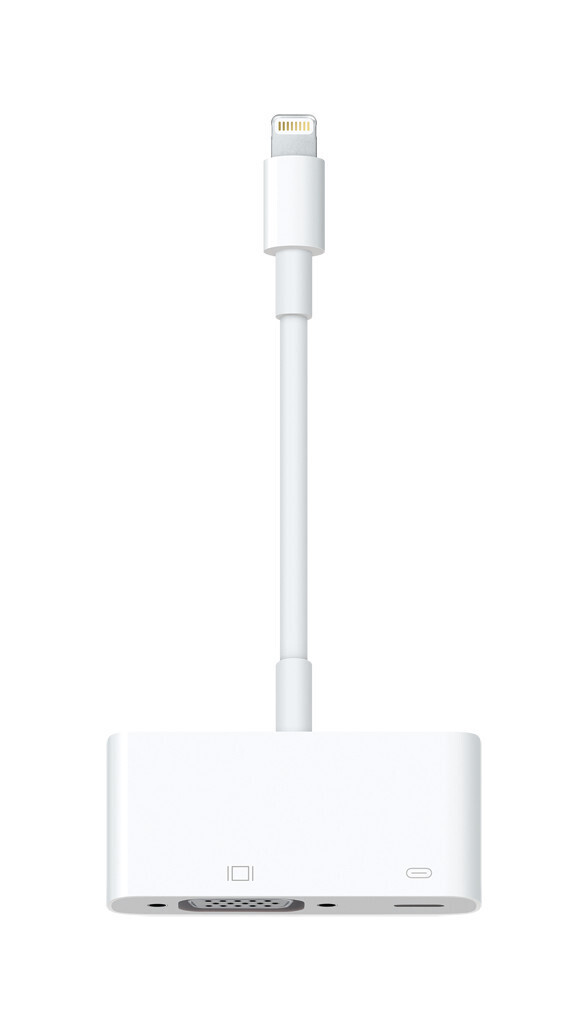 Apple Lightning auf VGA Adapter - Demo
