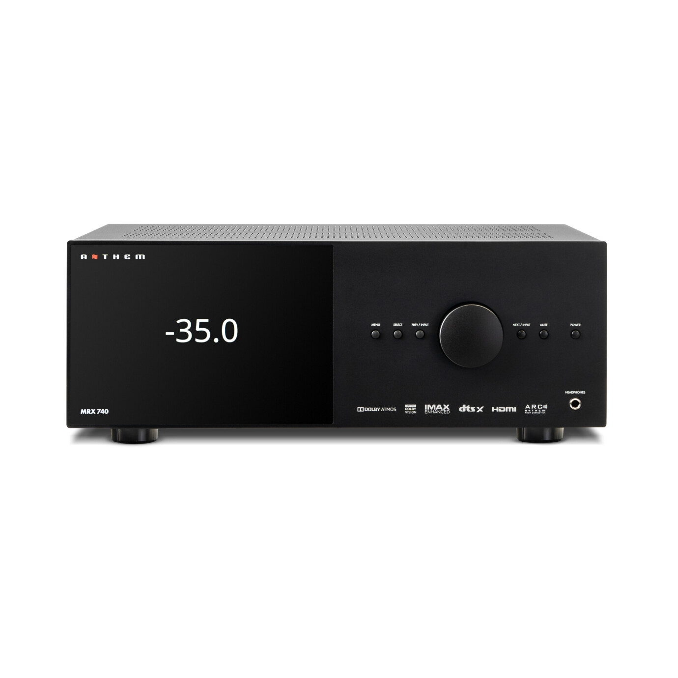 Anthem MRX 740 8K - 5.2 Kanal AV-Receiver - Dolby Atmos, DTS:X and IMAX - pro Kanal 140W@8Ohm