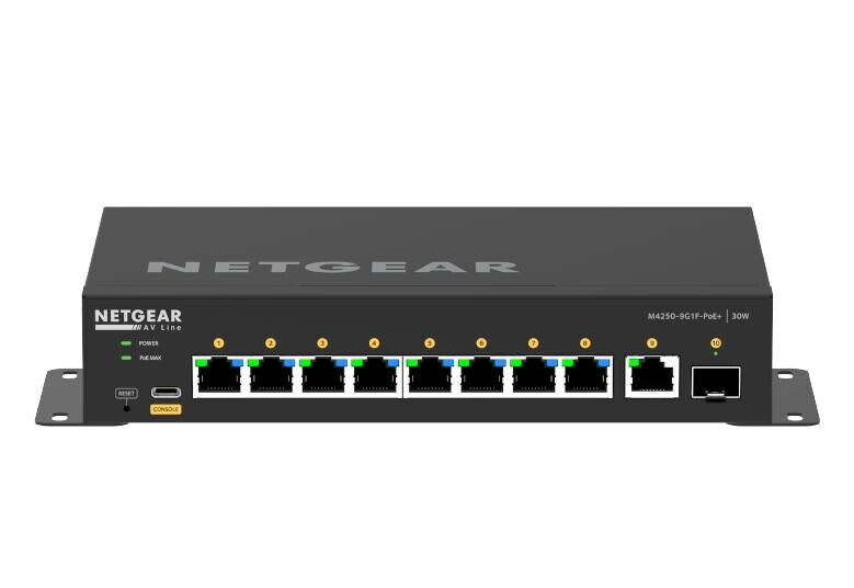 Netgear GSM4210PD - 8x1G PoE+ 110W 1x1G und 1xSFP Managed Switch