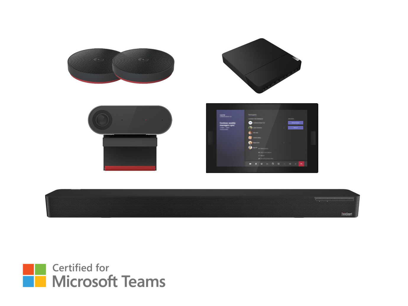 Lenovo ThinkSmart Core Room Kit für Microsoft Teams