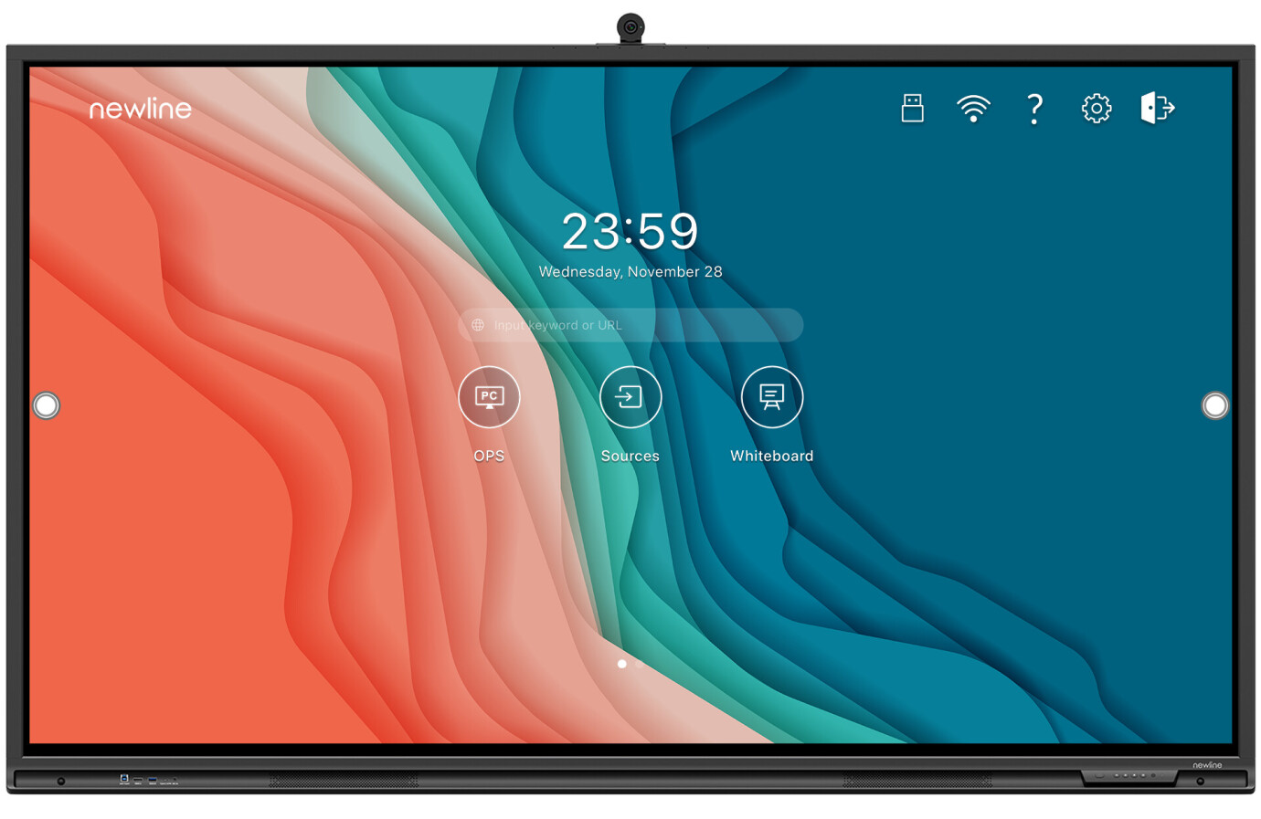 Newline TT-7522Q ELARA Touchscreen mit Optical Bonding