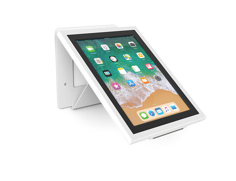 AXEOS XOOS-M - Tablet-Wandhalterung für 9 bis 12,9" Tablet, weiß
