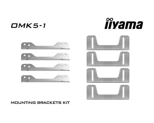 iiyama OMK5-1 Befestigungswinkel-Kit für iiyama Open Frame TF1615MC Displays