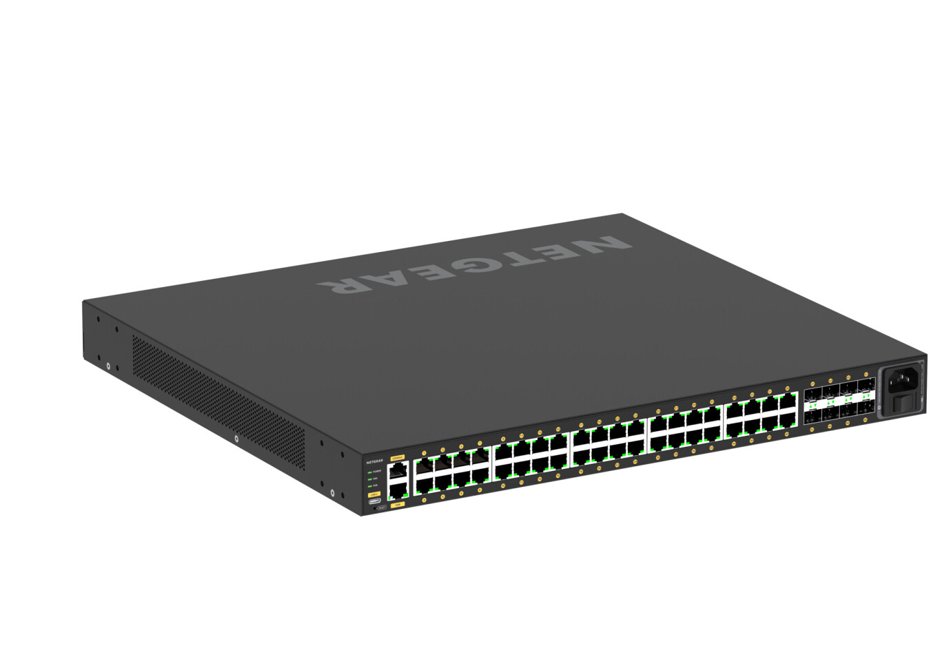Netgear AV Line Managed Switch 40x 1G PoE+ 480W und 8x SFP M4250-40G8F-PoE+