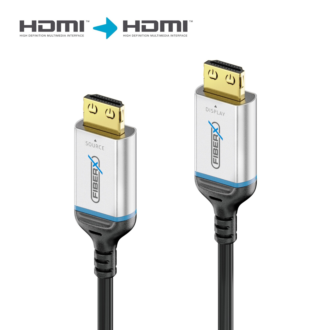 Vorschau: Purelink FX-I380-050 Zertifiziertes 8K Ultra High Speed HDMI AOC Glasfaser Kabel – 50,00m