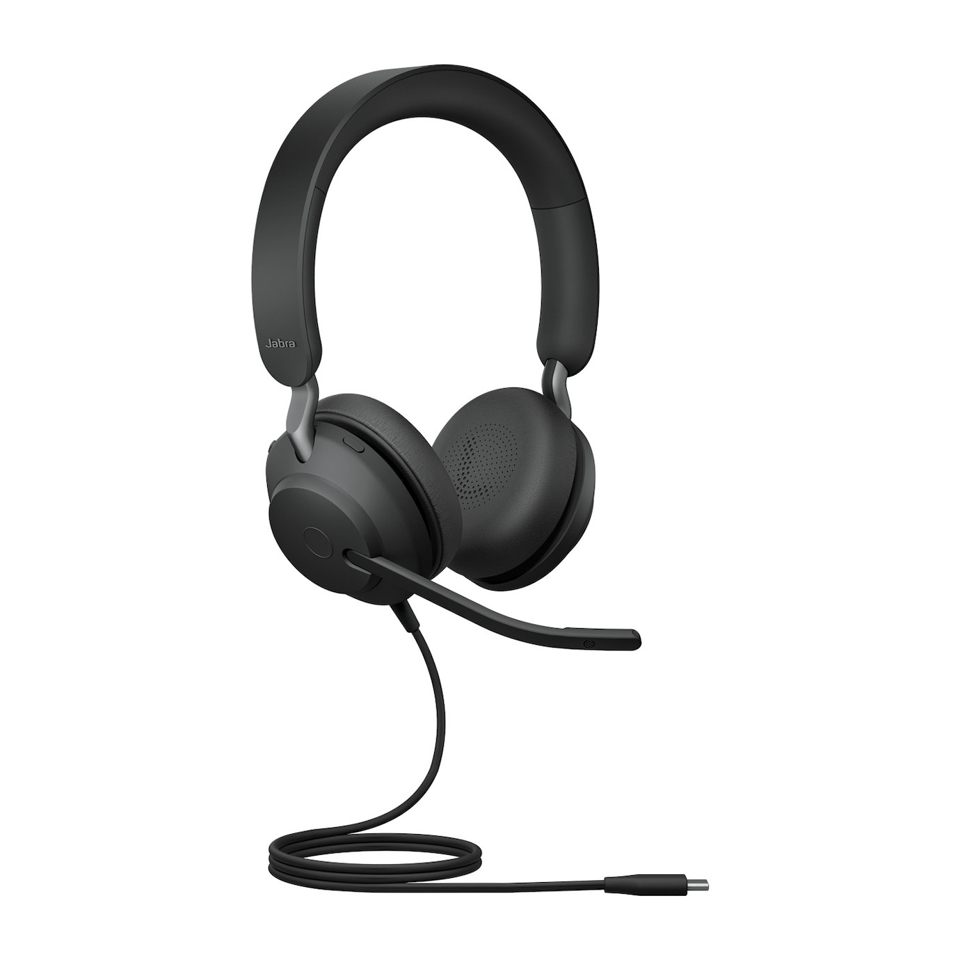 Jabra Evolve2 40 SE - Schnurgebundenes Stereo Headset zertifiziert für UC, mit USB-C