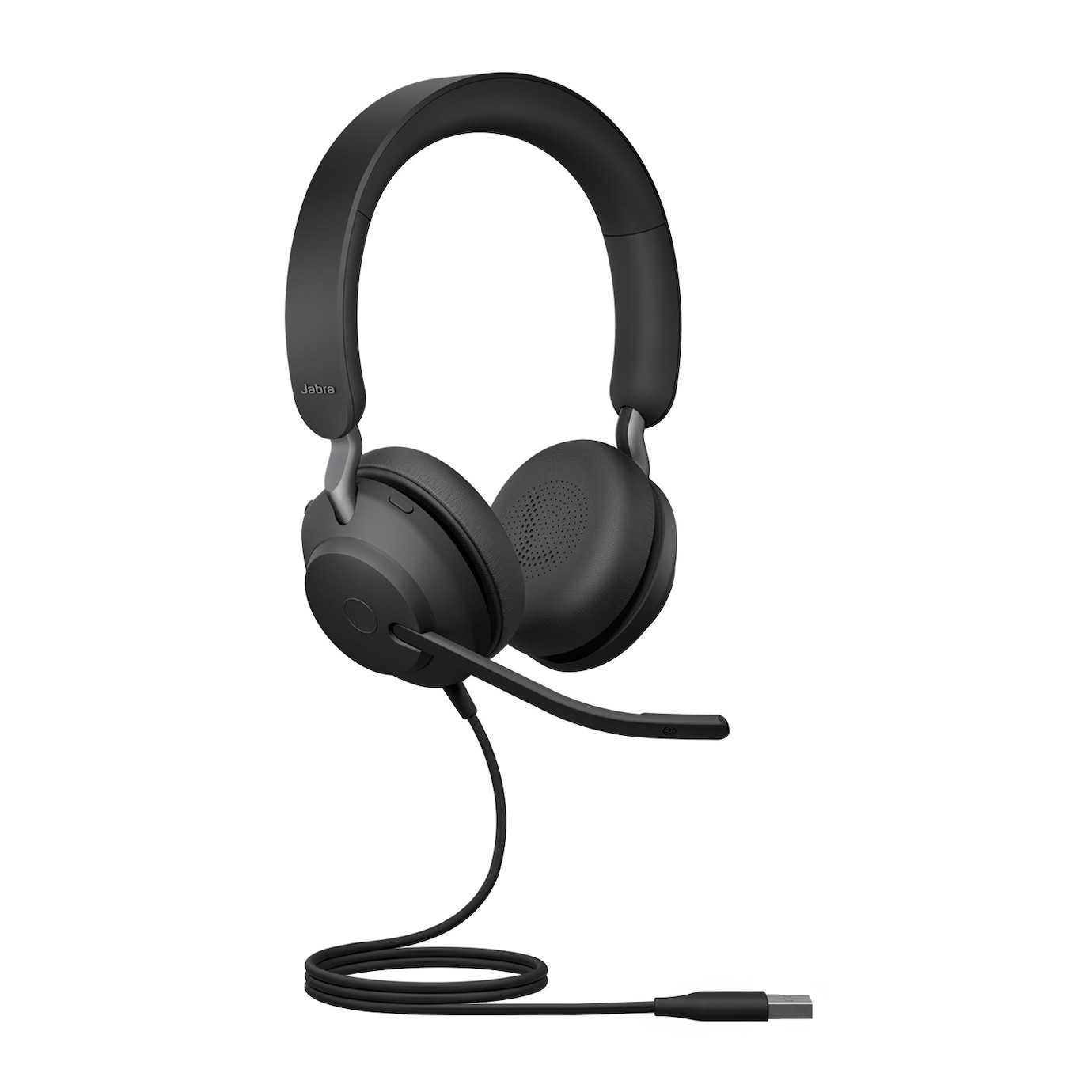 Jabra Evolve2 40 SE - Schnurgebundenes Stereo Headset zertifiziert für UC, mit USB-A