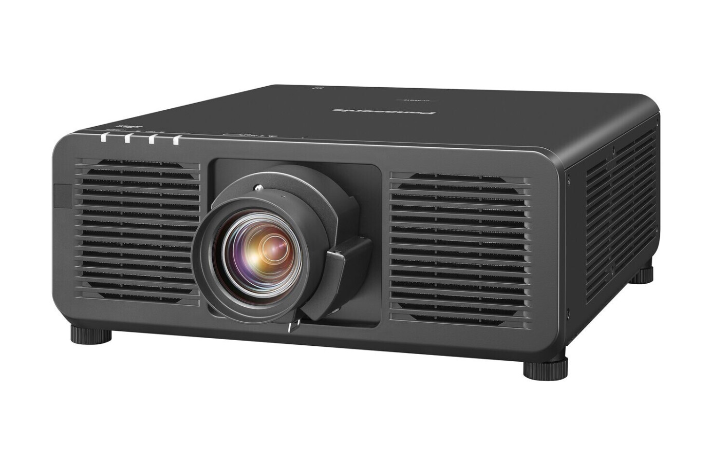 Panasonic PT-REQ80B Laser Beamer mit 4K Auflösung und 8.000 ANSI Lumen - Schwarz