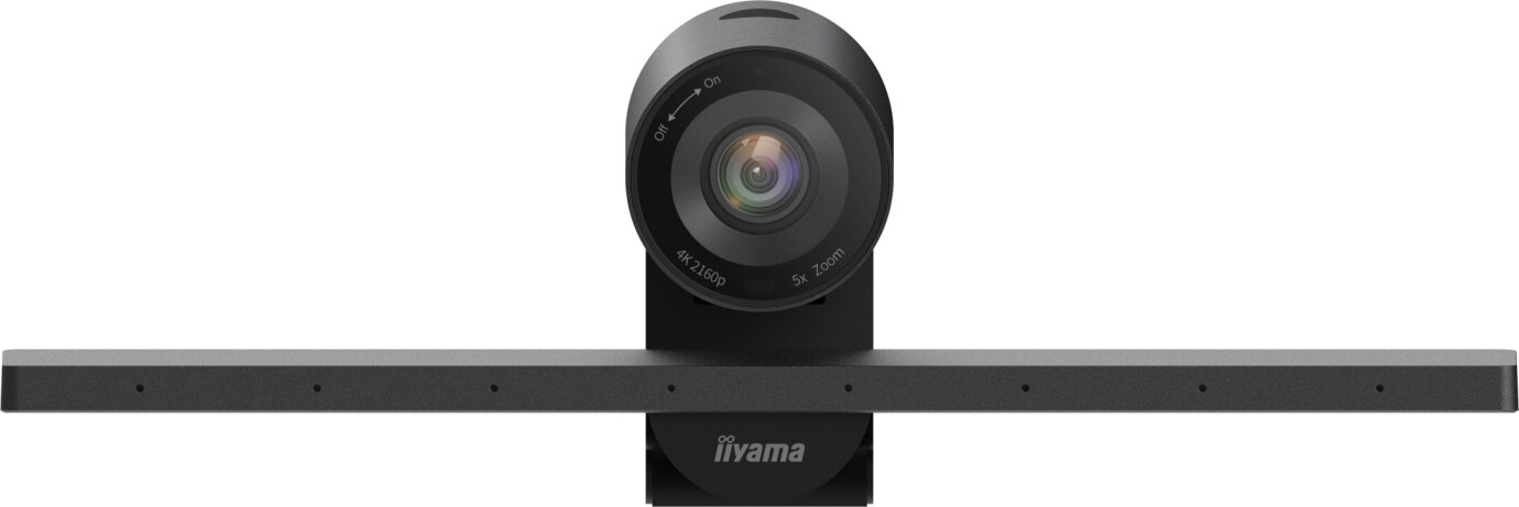 iiyama UC-CAM10PRO-MA1 4K Webcam - 8 MP, FoV 120°, 30fps, UHD
