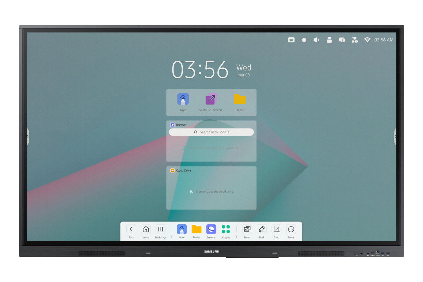 Samsung 75" WA75C interaktives Touch Display mit 4K Auflösung