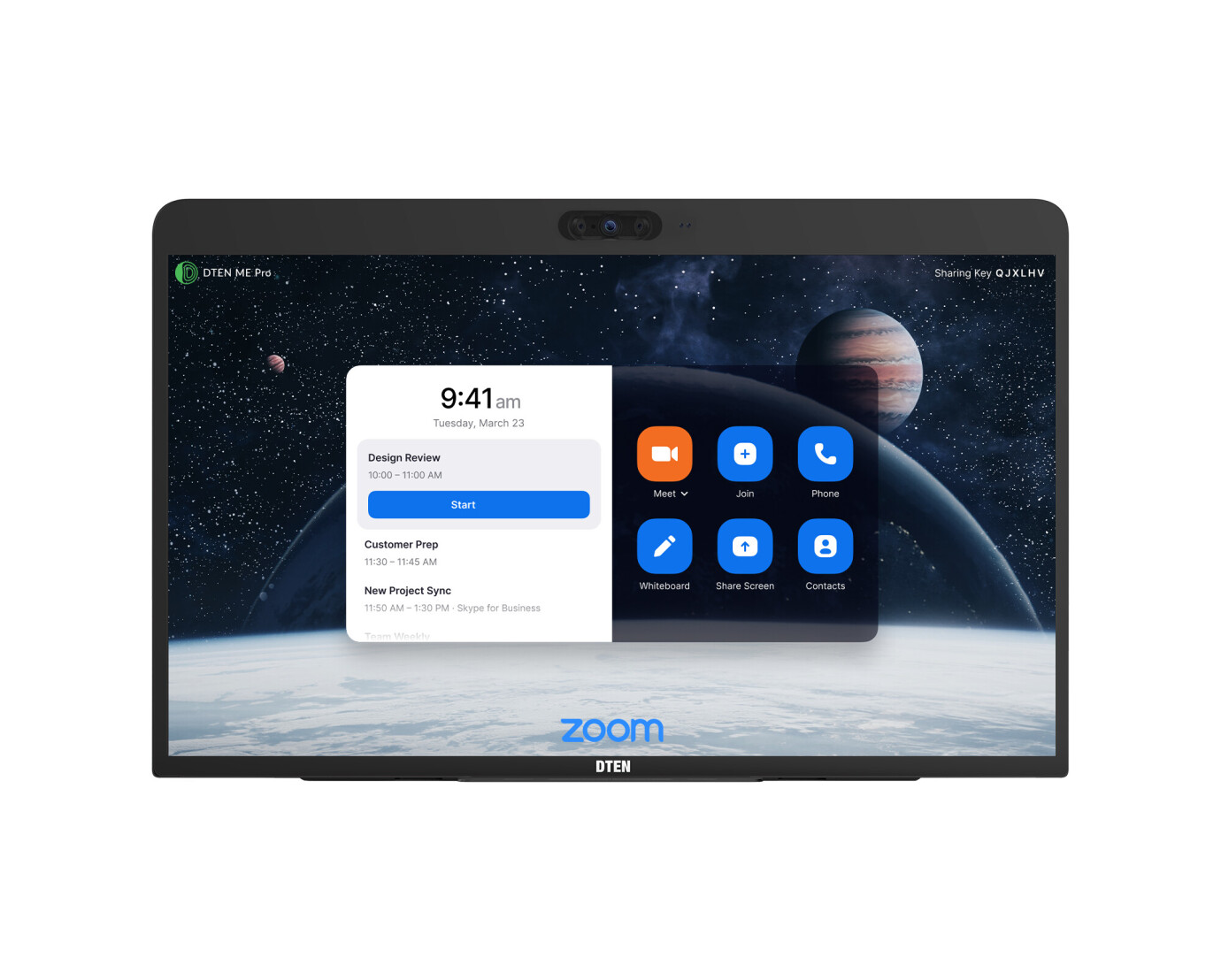 DTEN ME Pro 27" All-in-One Videokonferenz Touch Display für Zoom Rooms