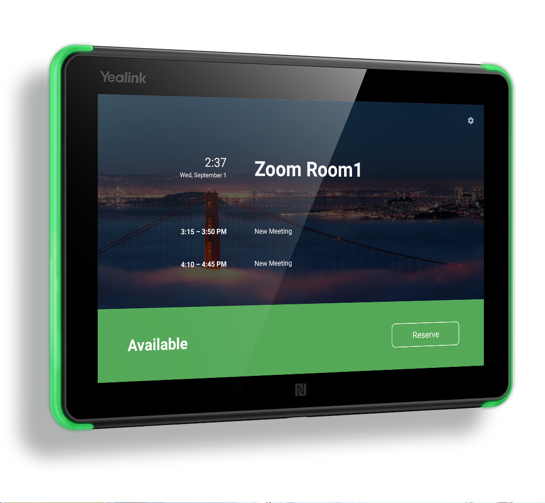 Yealink RoomPanel Zoom Touch Display