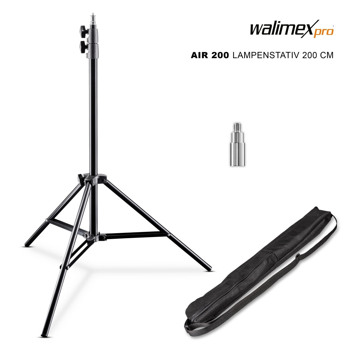 Walimex pro AIR 200 Lampenstativ 200 cm 1000028525