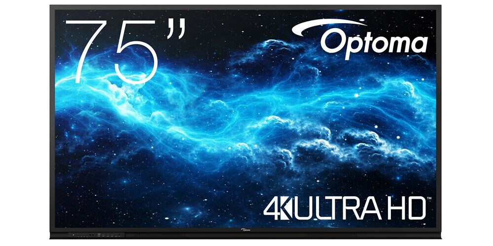 Optoma 3752RK 75" interaktives Touch Display mit 4K Auflösung