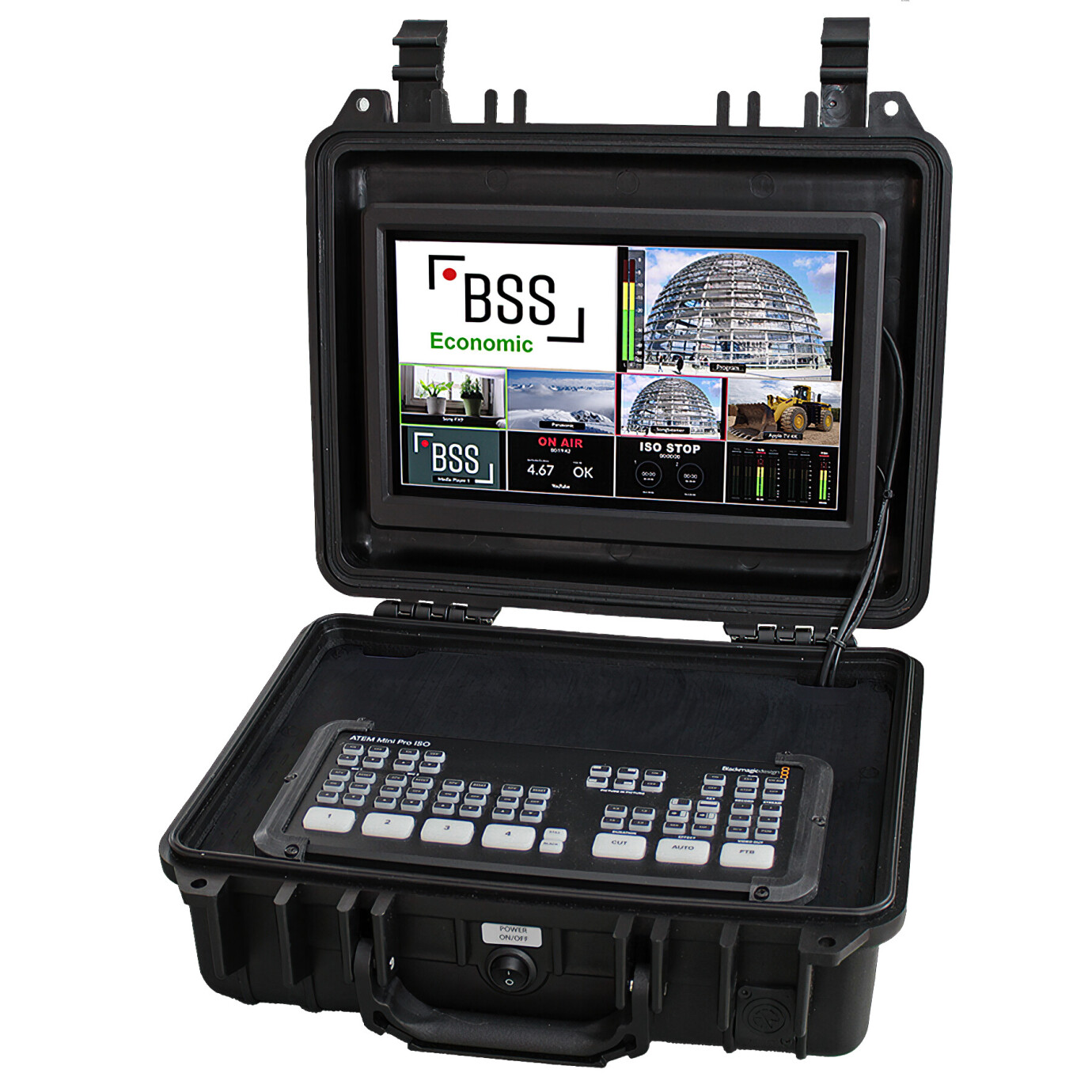 BSS All-In-One Streaming Setup Koffer Economic mit ATEM Mini Pro