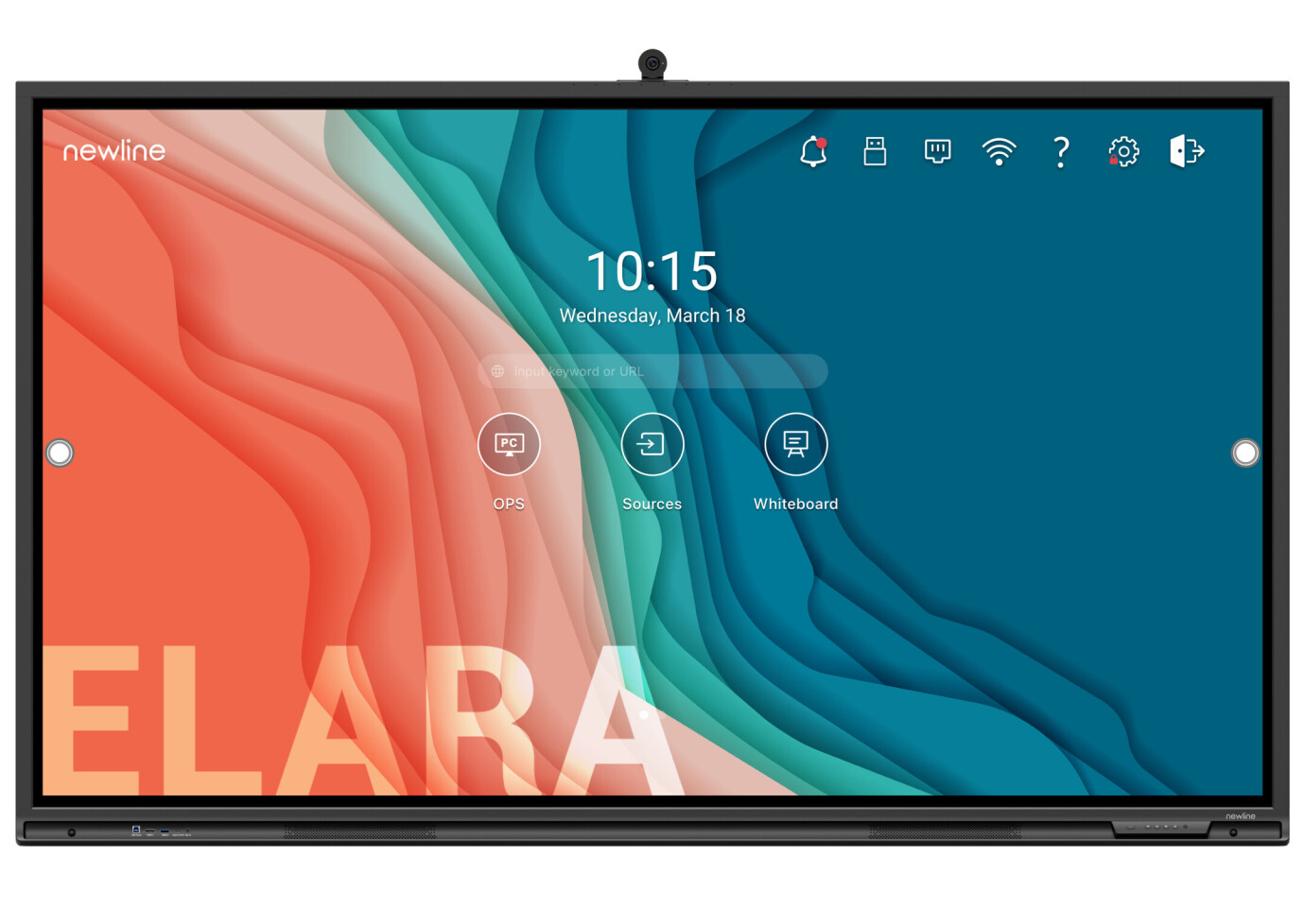 Vorschau: Newline Elara TT-6522Q 65" Touch-Display