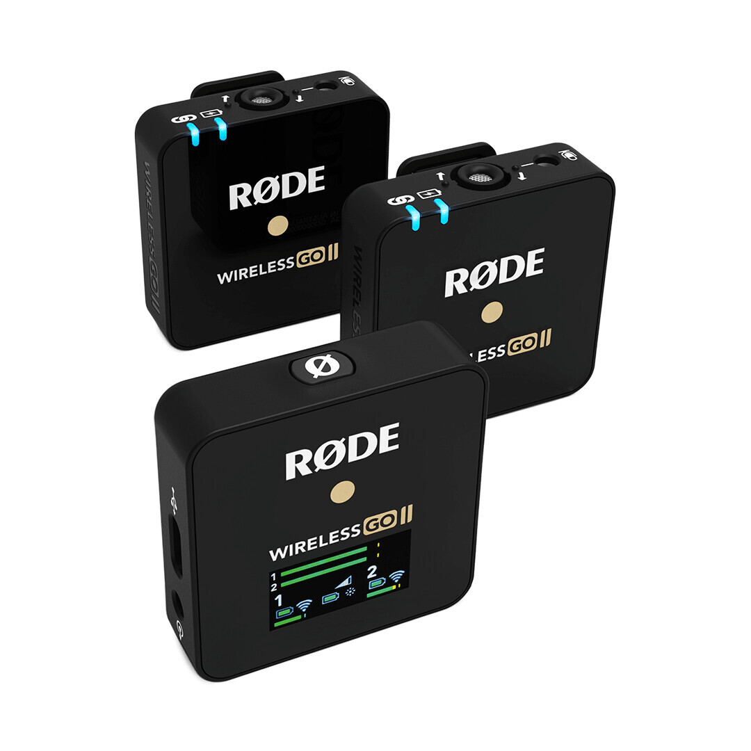 Rode Wireless GO II drahtloses Zweikanal-Mikrofonsystem