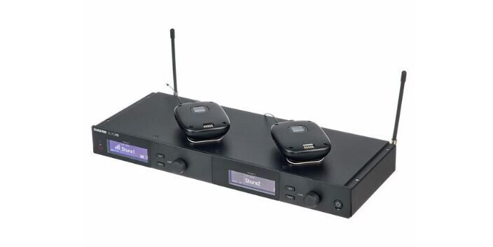 Shure SLXD14DE G59 2-kanaliges digitales UHF Wireless-System
