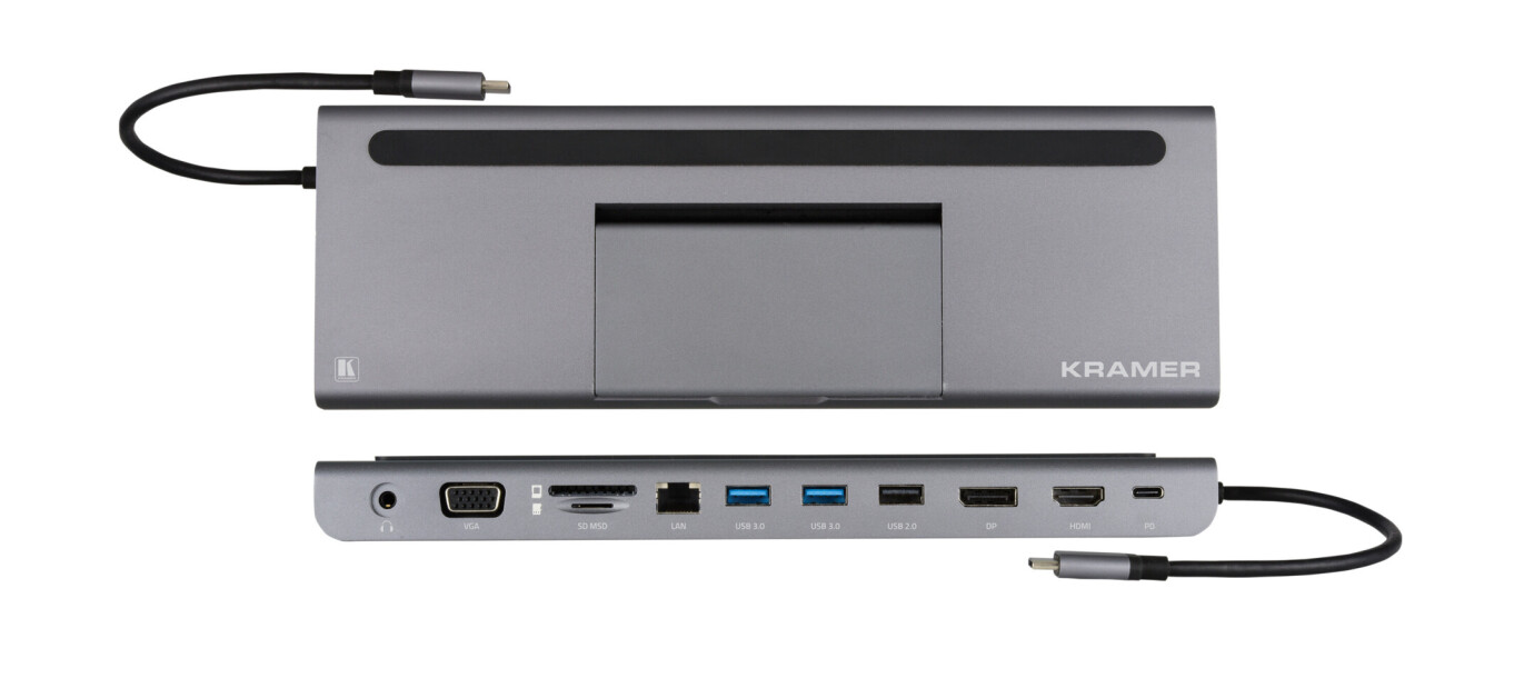 Vorschau: Kramer KDock-4 USB–C Hub Multiport Adapter