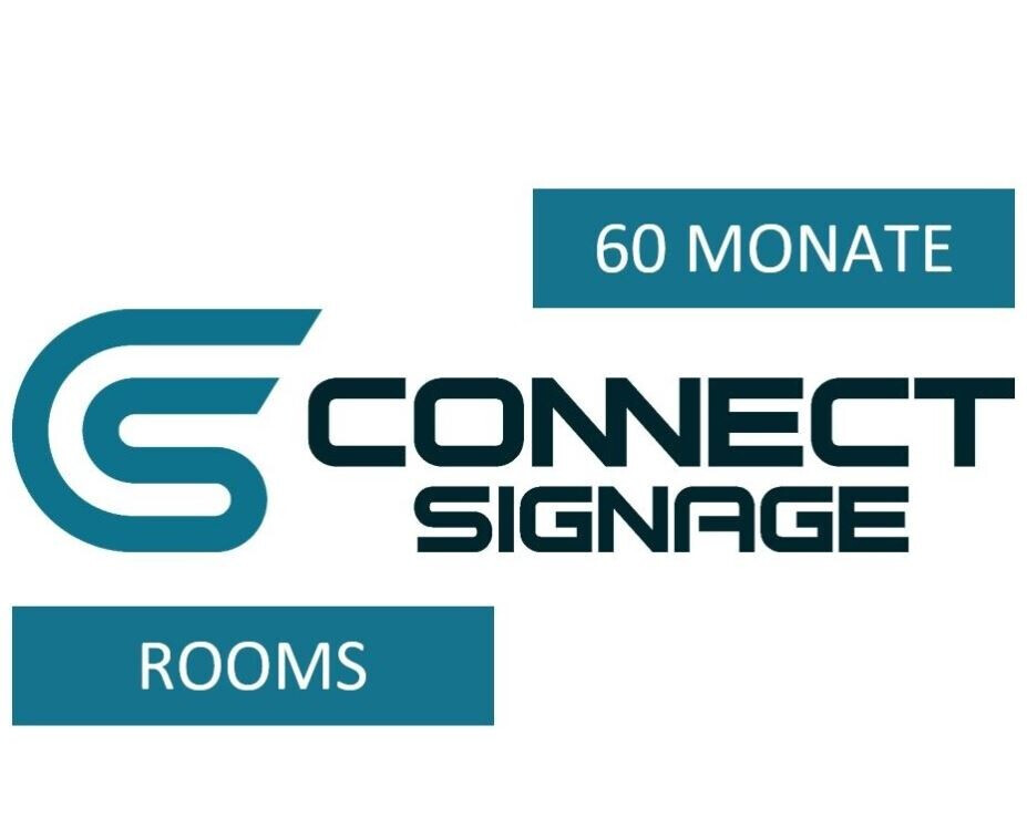 connectSignage ROOMS Cloud-Lizenz, 60 Monate