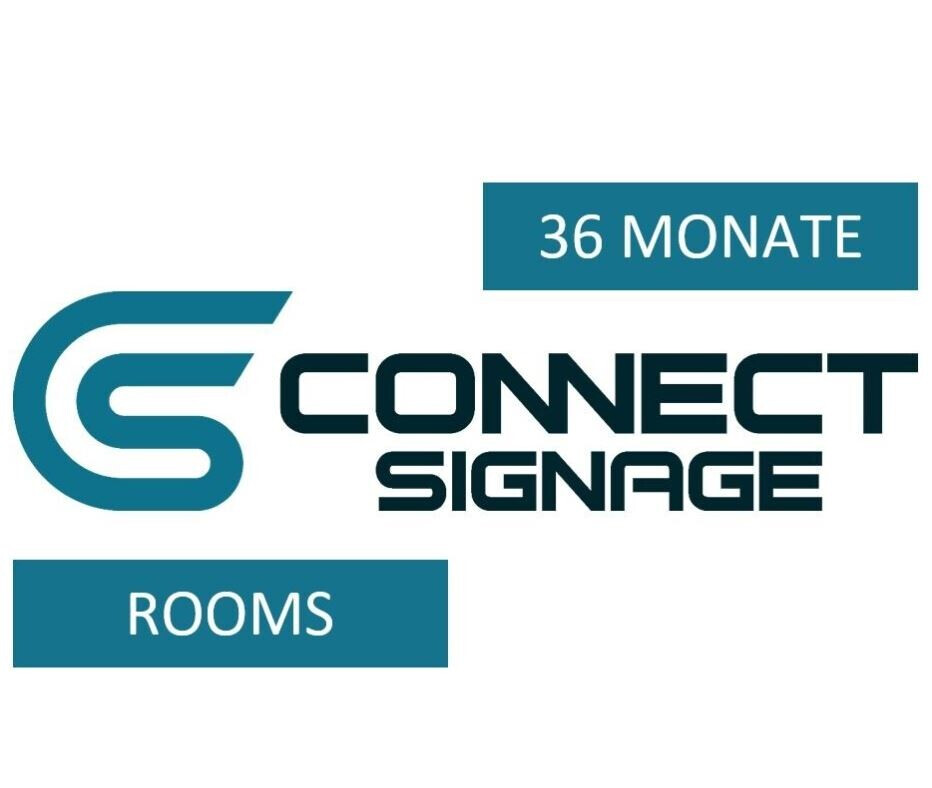 connectSignage ROOMS Cloud-Lizenz, 36 Monate