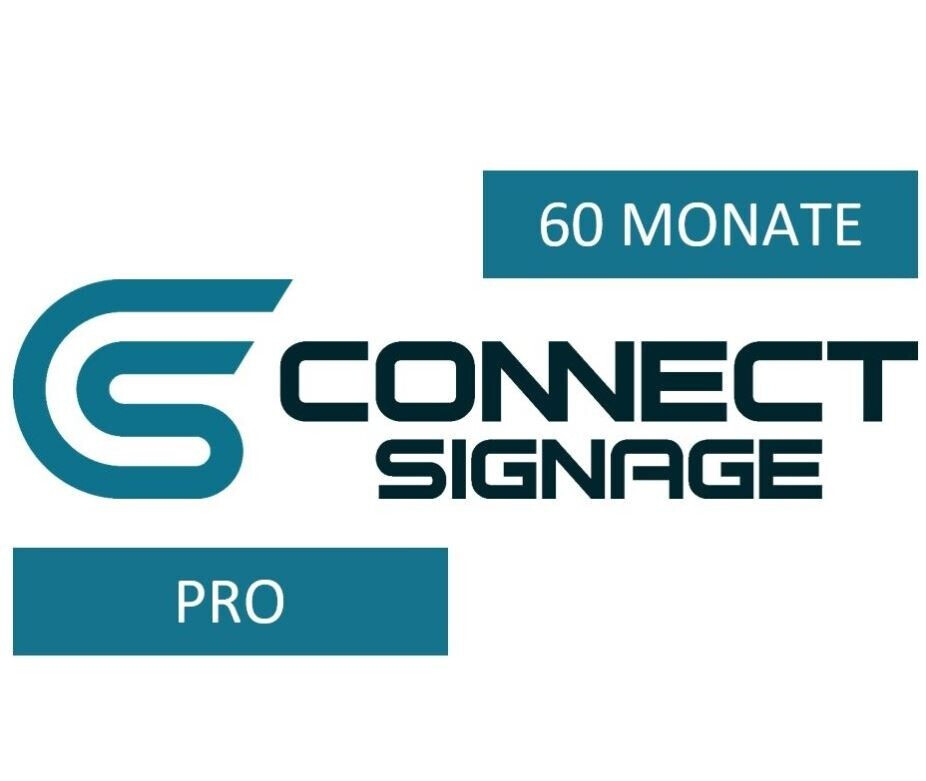 connectSignage PRO Cloud-Lizenz, 60 Monate