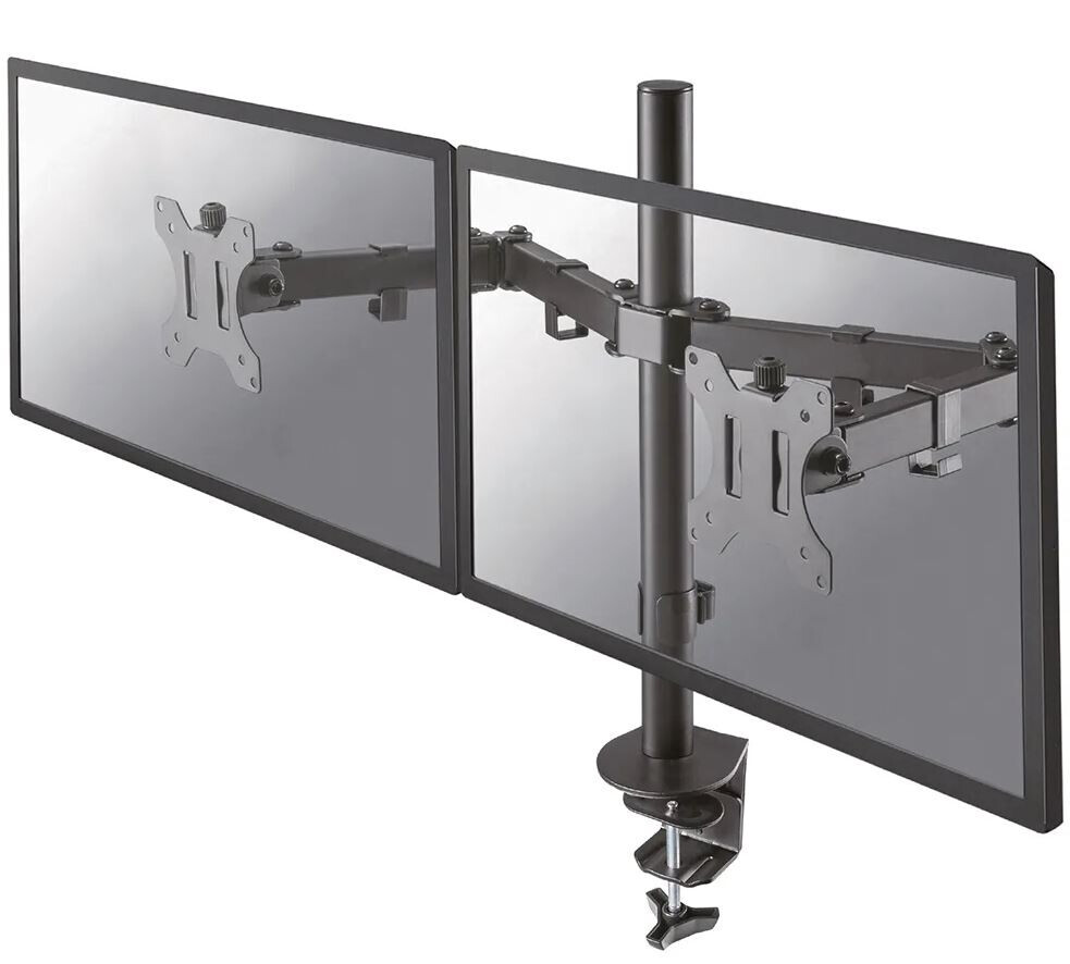 Neomounts FPMA-D550DBLACK - Tischhalterung für zwei Flachbildschirme bis 32" - schwarz