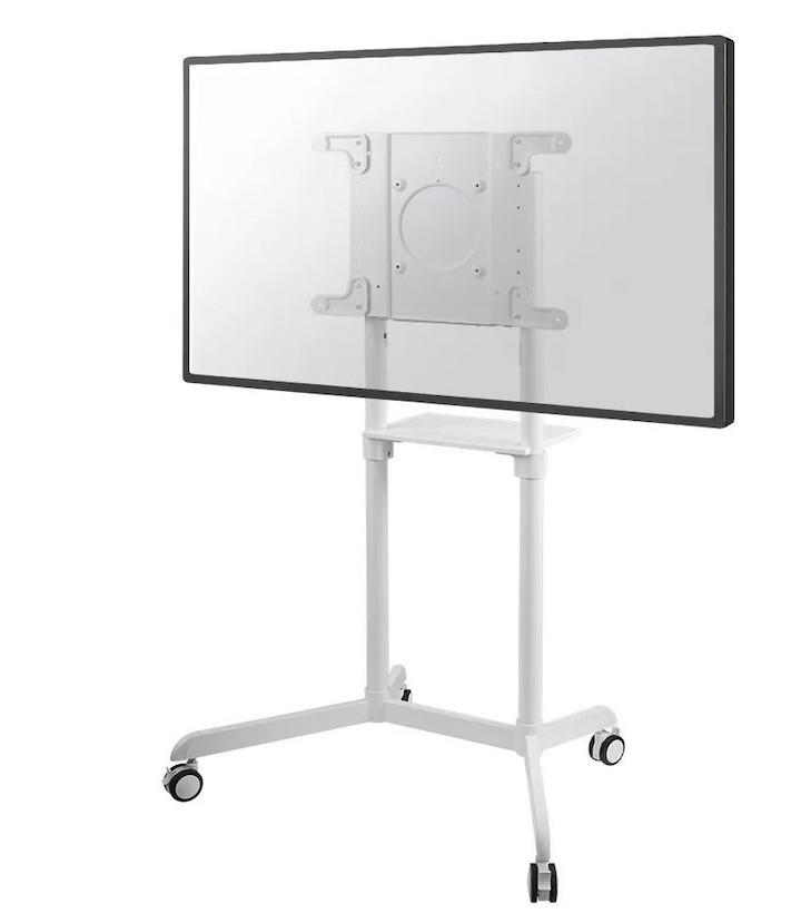 Vorschau: Neomounts NS-M1250WHITE - mobiler Flachbild Ständer für Flachbild-Fernseher bis 70" (178 cm) - weiß