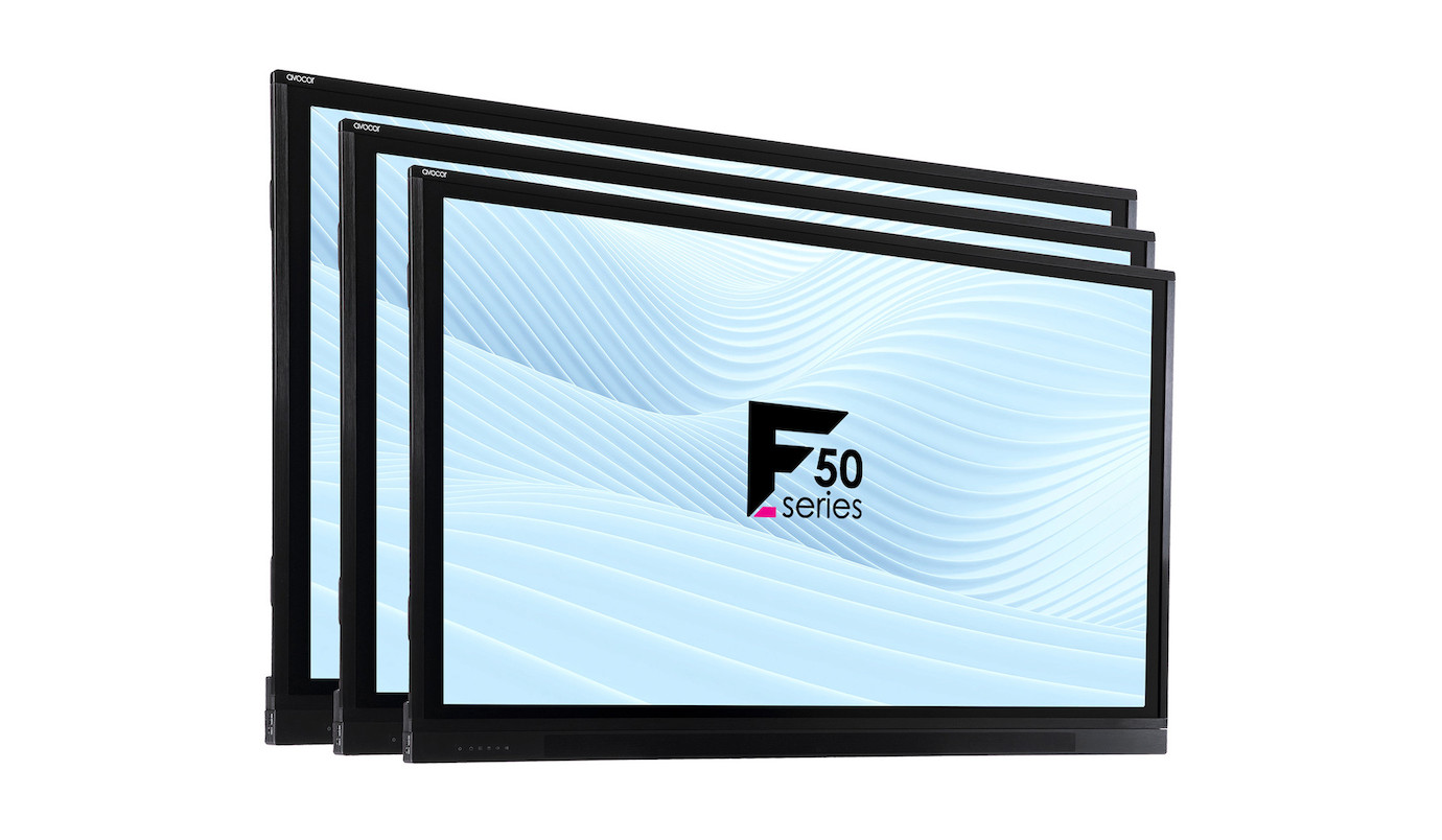 Avocor F Series interaktives 65" Touch Display
