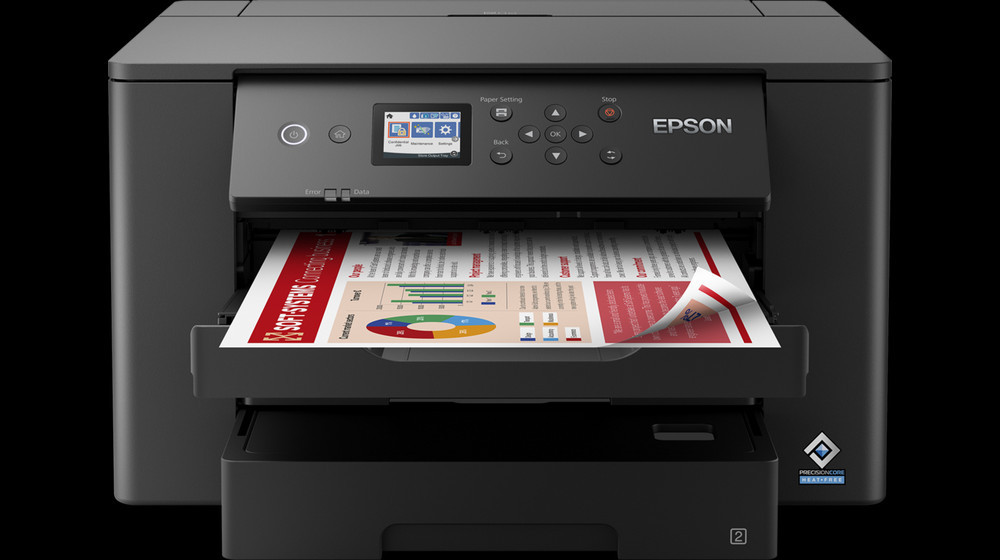 Vorschau: Epson WorkForce WF-7310DTW A3+ Drucker mit zwei Papierfächern - Demo