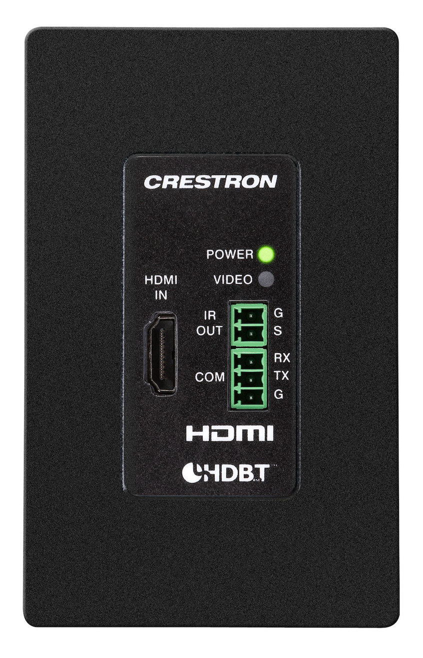 Crestron DM-TX-4KZ-100-C-1G-B-T 4K60 4:4:4 HDR Wandplattensender - Demo