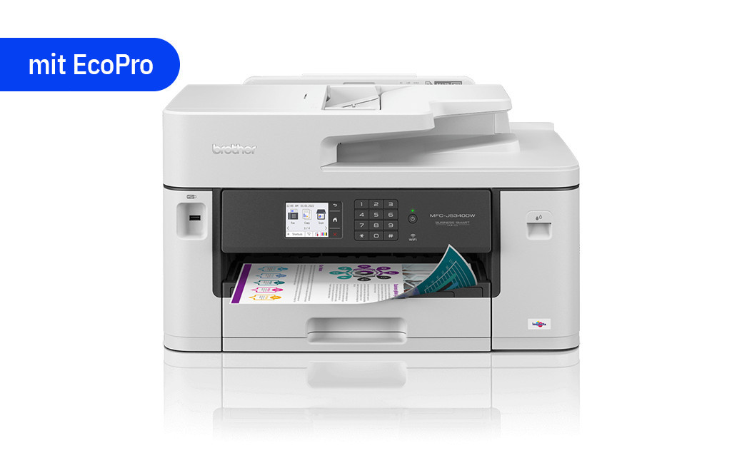 Brother MFC-J5340DW 4-in-1 Business-Ink Multifunktionsgerät mit EcoPro
