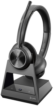 Poly Savi 7320 Office Stereo DECT Headset für Microsoft Teams