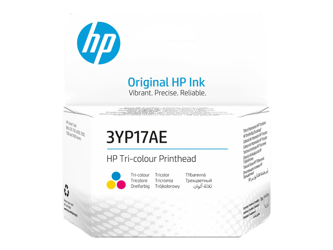 HP 3YP17AE Inktank dreifarbiger Druckkopf