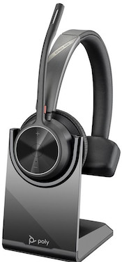 Poly Voyager 4310 UC USB-A Mono Headset für Microsoft Teams inkl. Ladestation